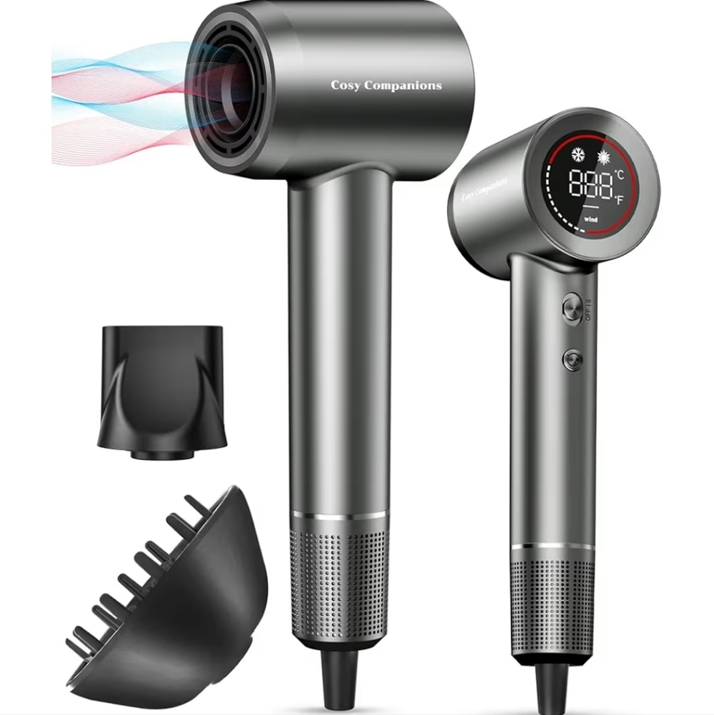 Cosy Companions Silver Hair Dryer